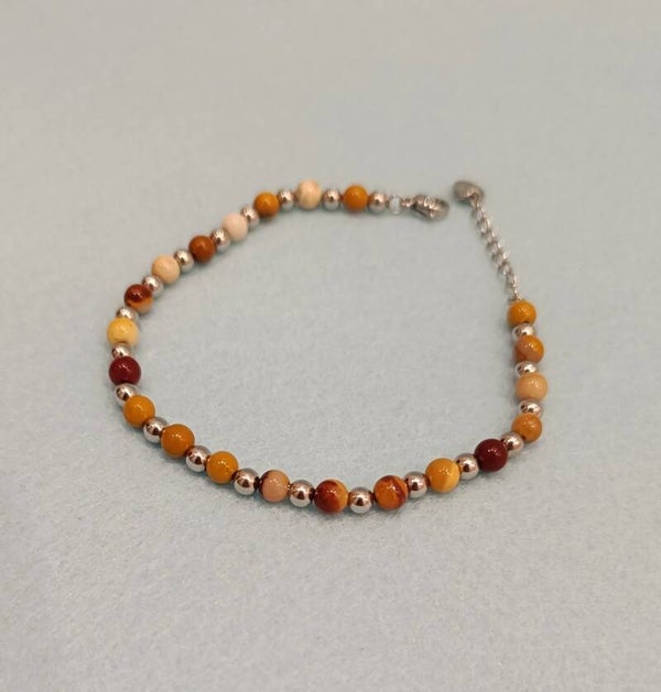 Bracciale coralli ambra