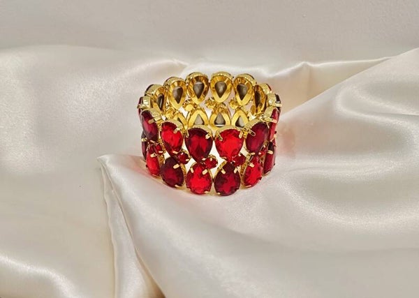 Bracciale zirconi Red Glow