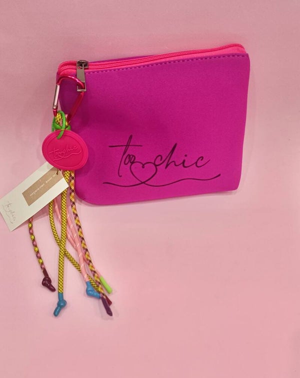Pochette casual chic fucsia