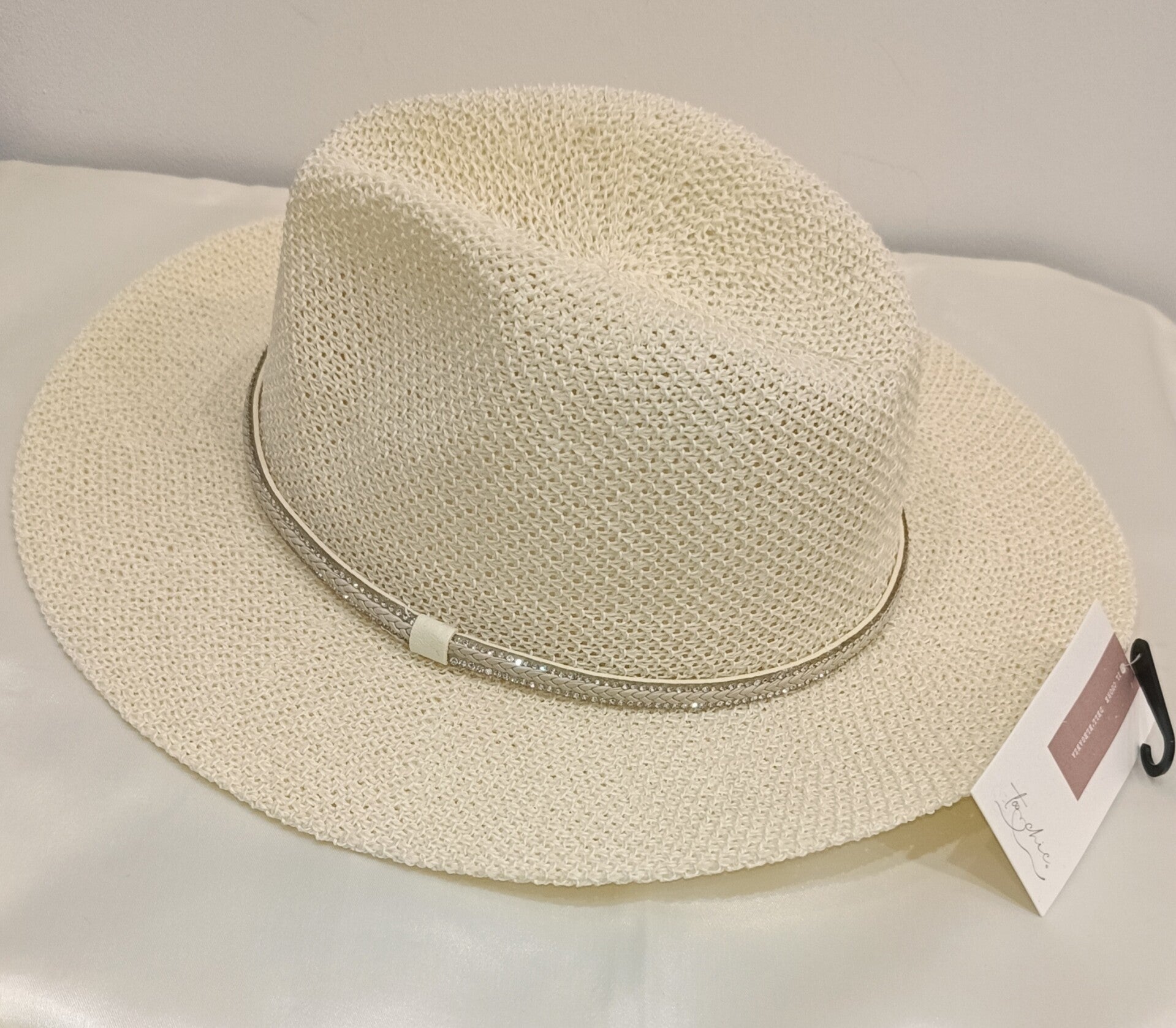 Cappello chic panna