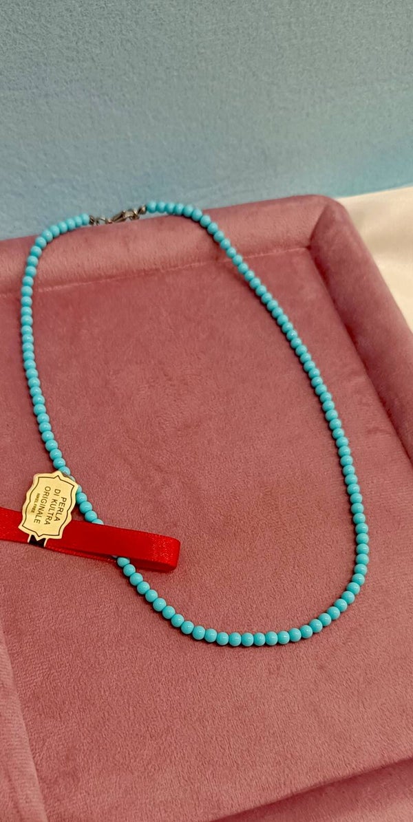 Collana Turchese coralli small