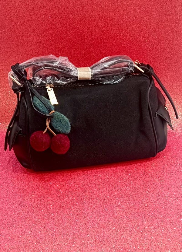 Borsa M nera con 🍒