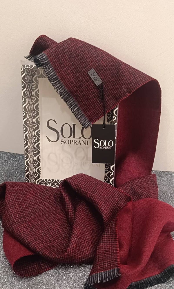 Sciarpa bordeaux Soprani
