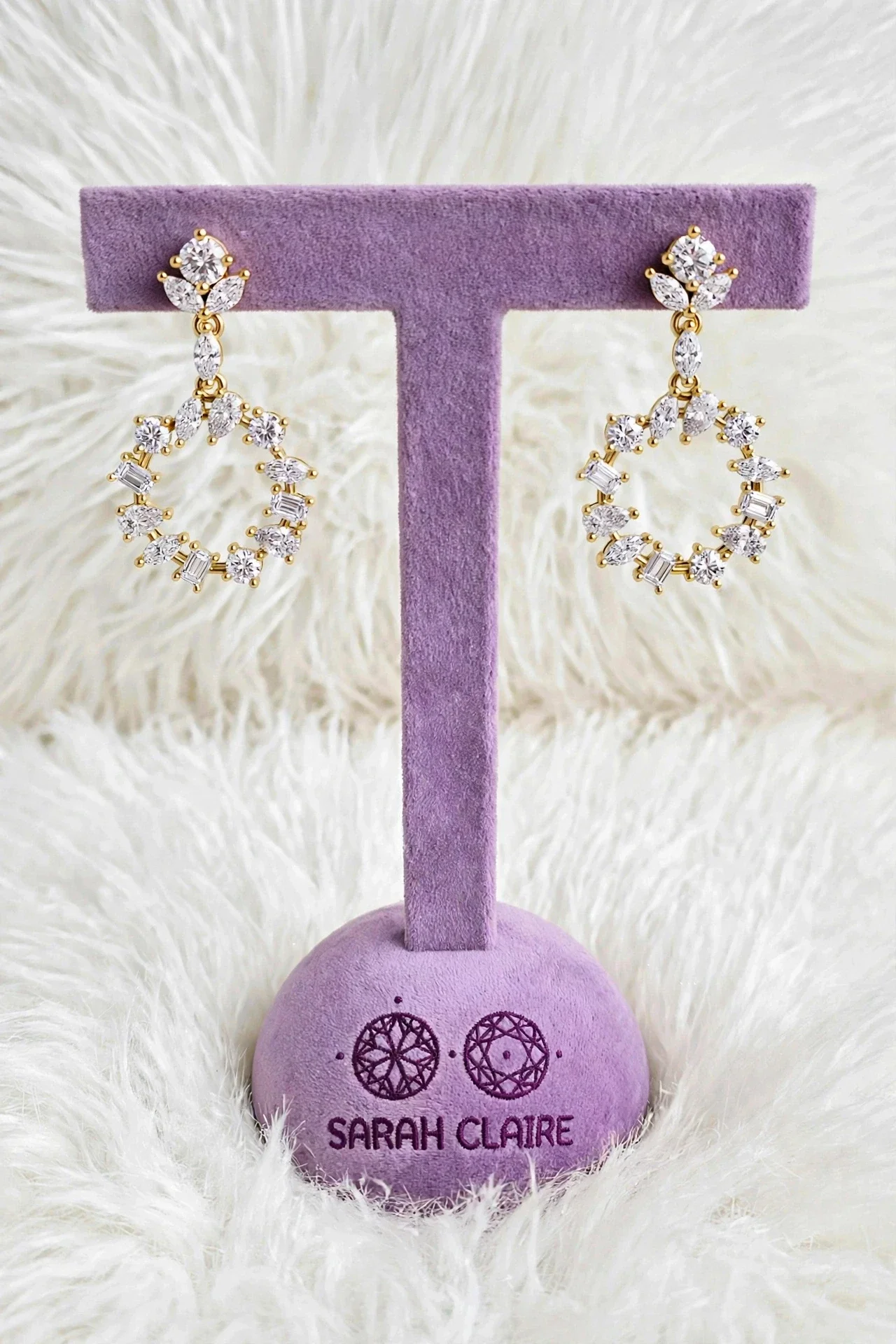 Diamond Chandelier Earrings