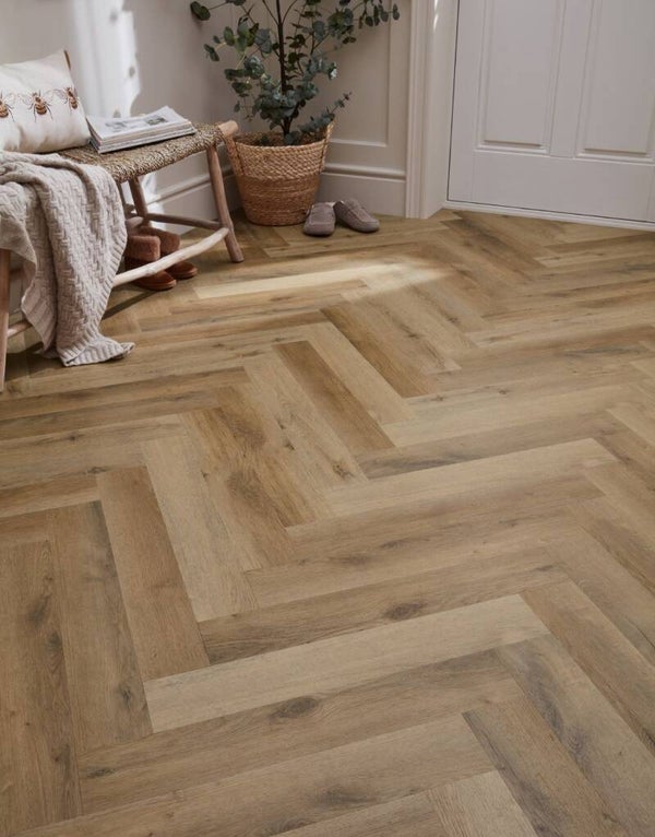 Asenso Natural English Oak Herringbone
