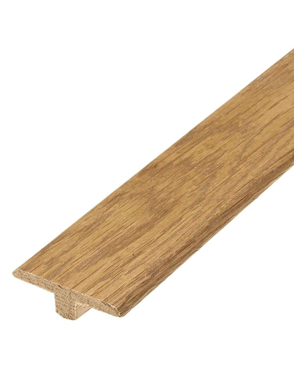 Solid Smoked Oak T-Profile