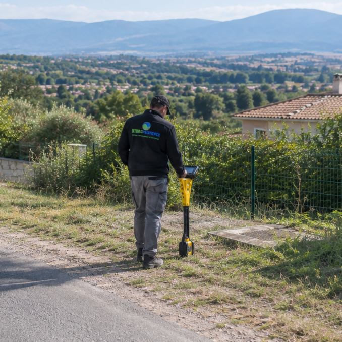 Détection d'un réseau enterré