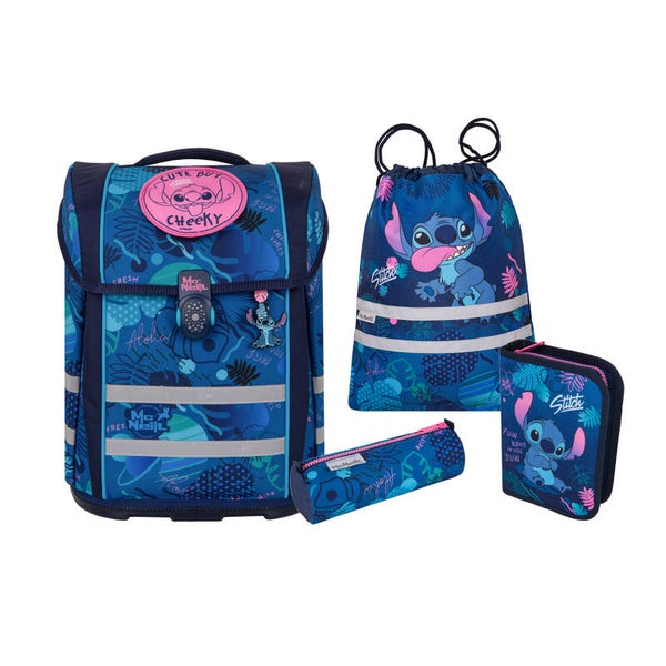 McNeill Schulranzen-Set PERFECTO, 5tlg. DISNEY – STITCH -