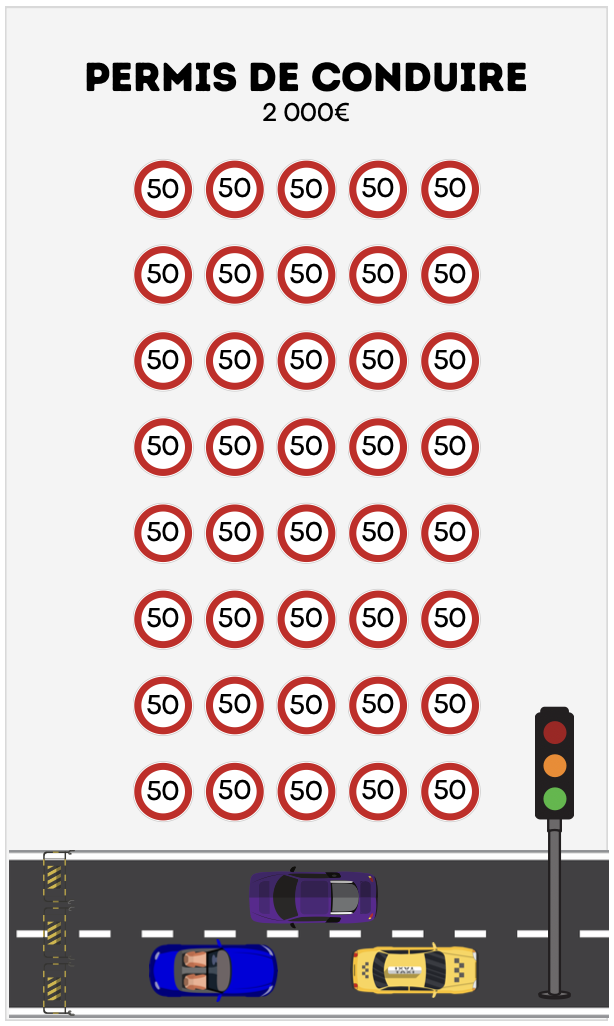 Défi permis de conduire