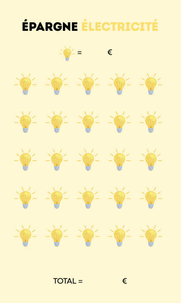 Epargne électricité