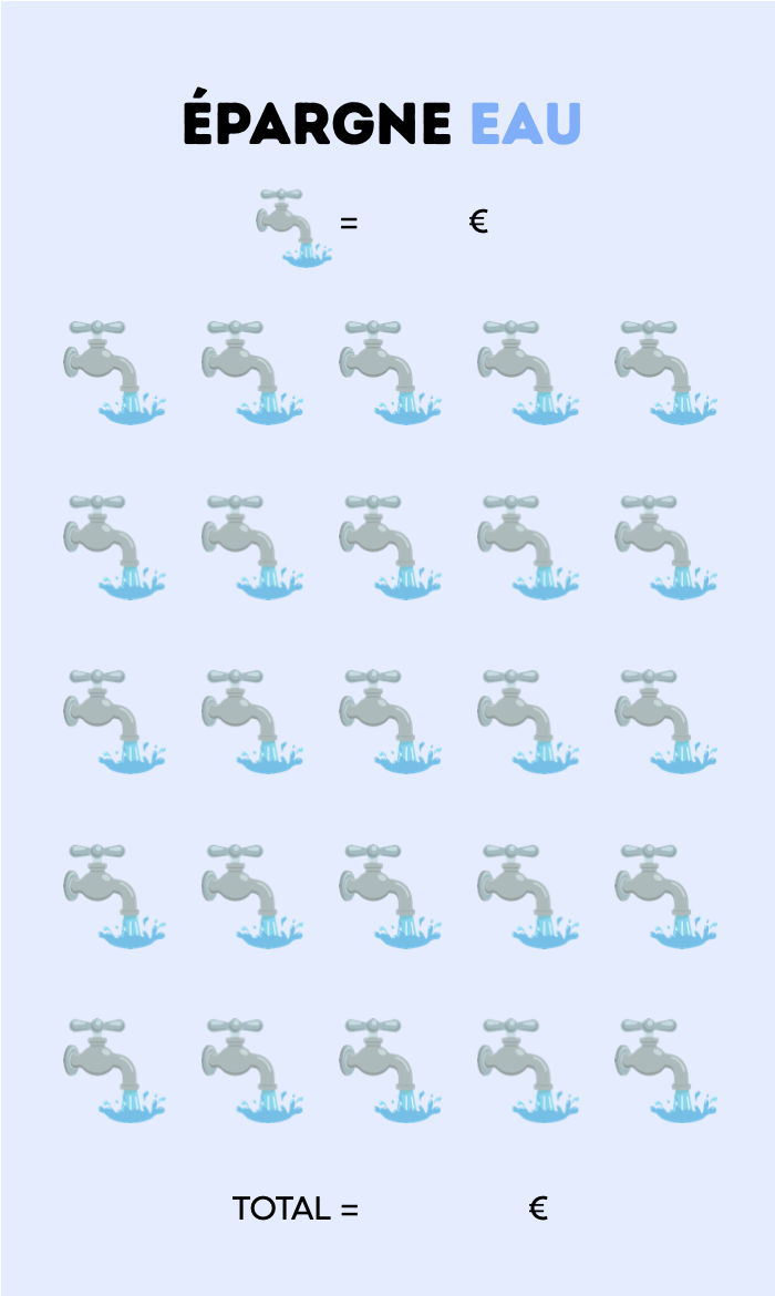 Epargne eau