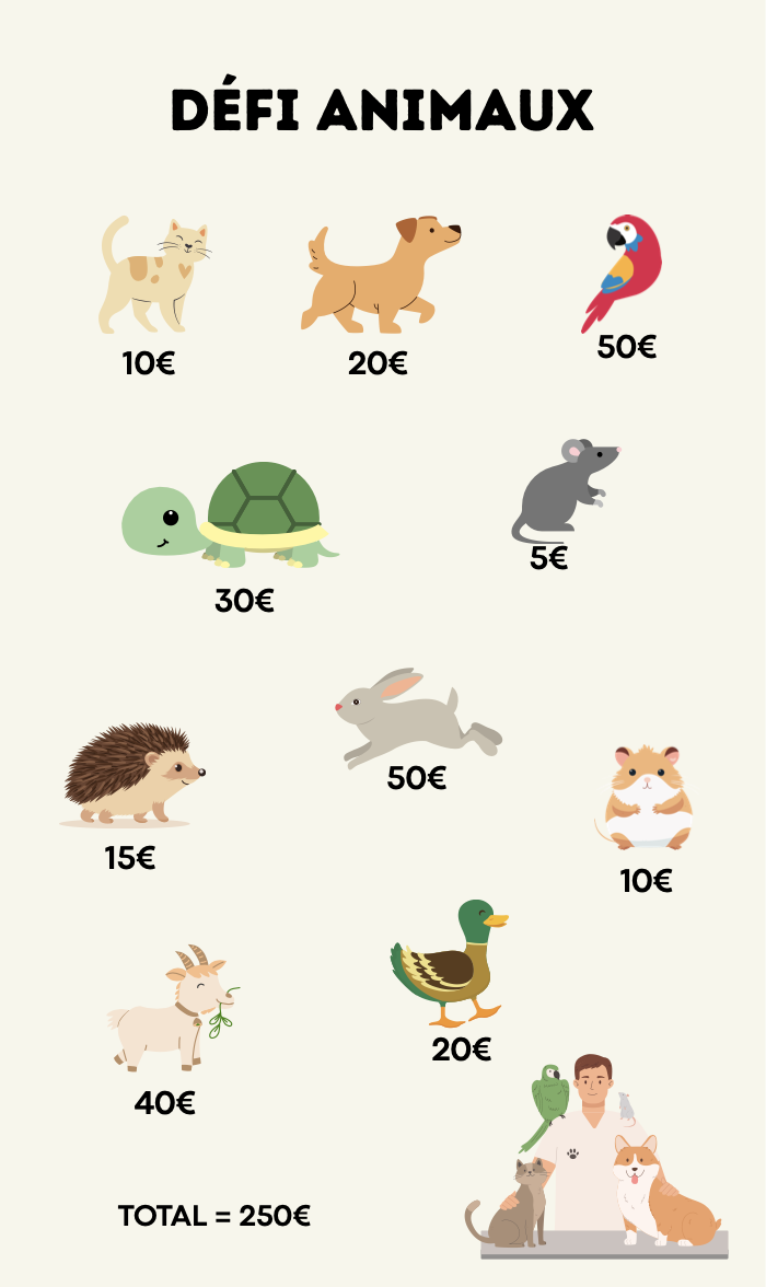 Défi animaux