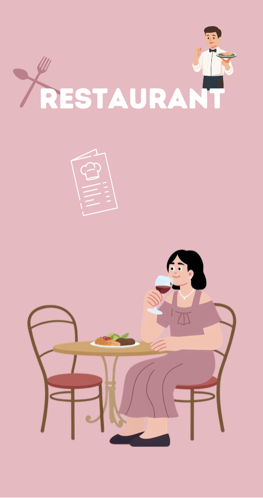 Page de garde restaurant