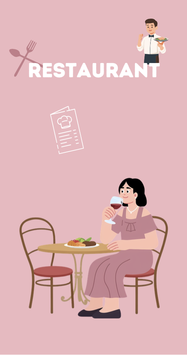 Page de garde restaurant