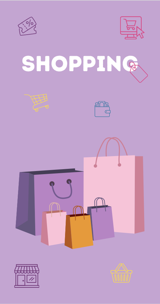 Page de garde shopping