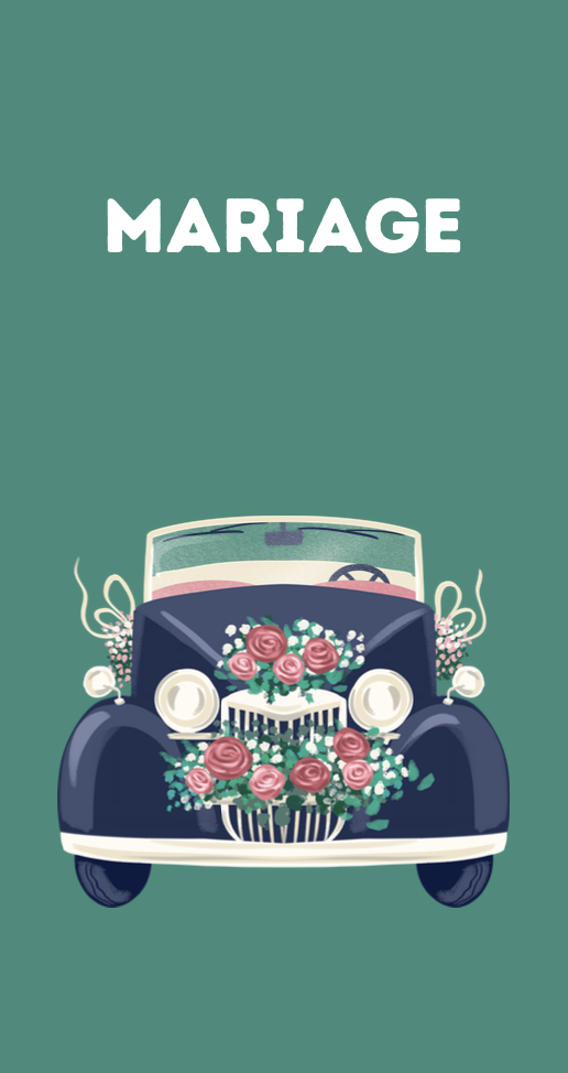 Page de garde mariage