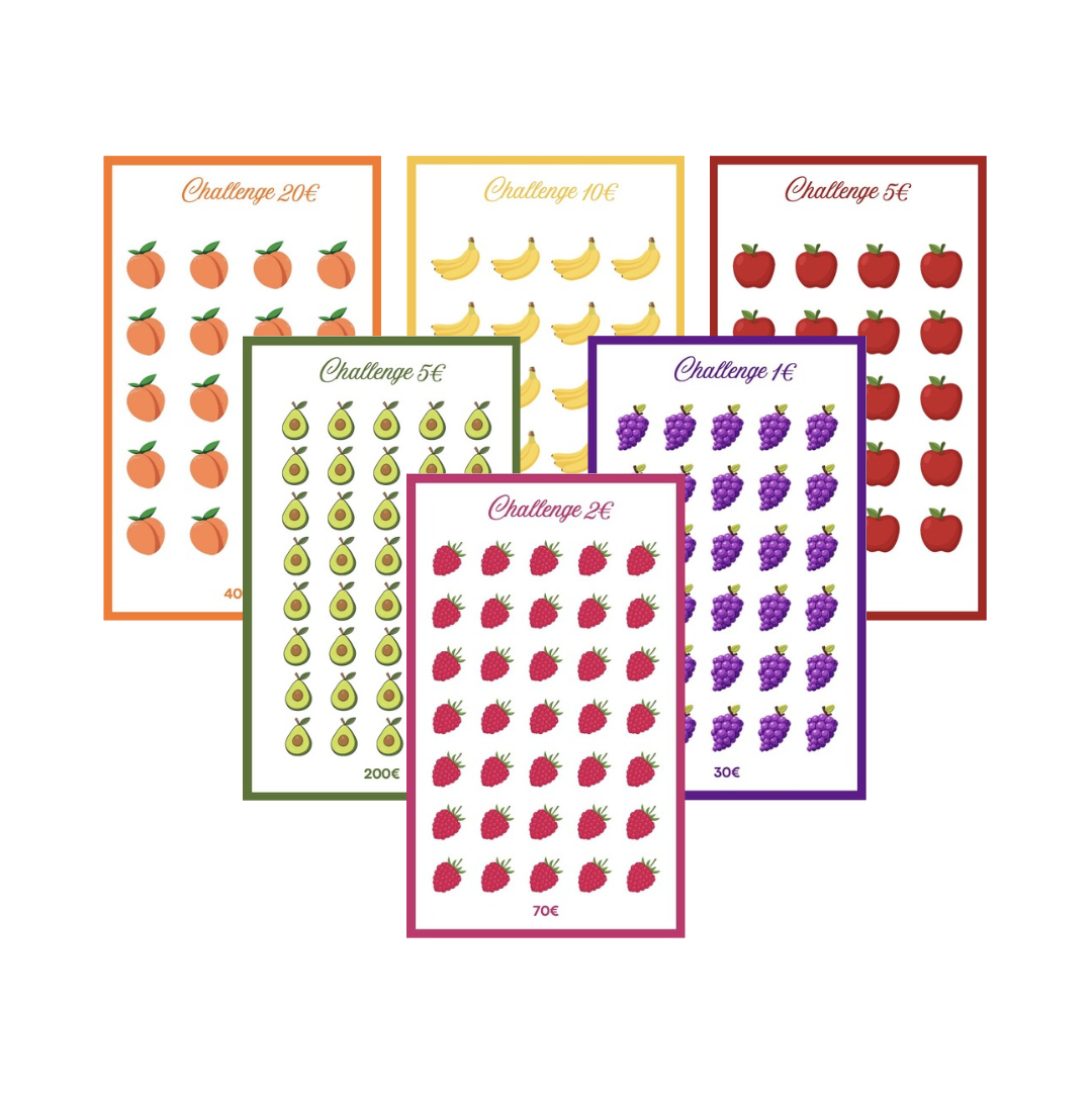 Pack challenges fruits