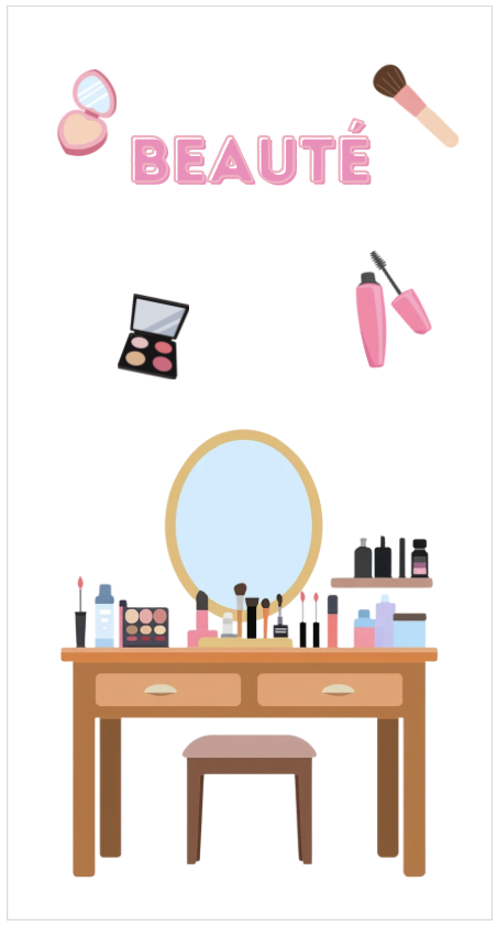 Page de garde beauté