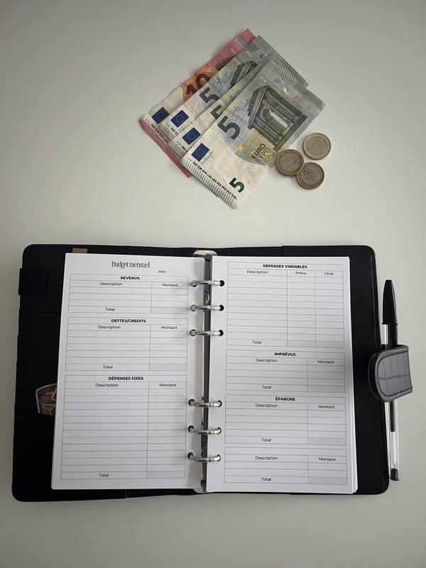 Budget planner A6