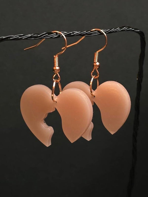 Purrfect Liefde: 'Kattenhart' oorbellen