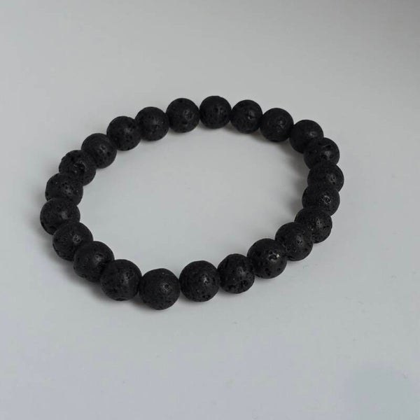 Lavasteen Armband: Kracht, Gronding