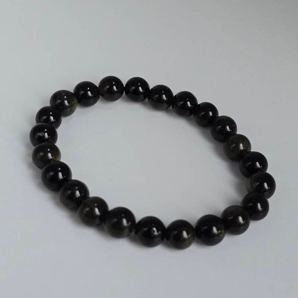Goud Obsidiaan Armband: Bescherming met een Gouden Rand