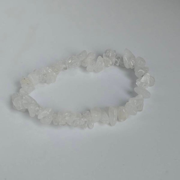 Bergkristal Chip Armband: Pure Energie en Helderheid
