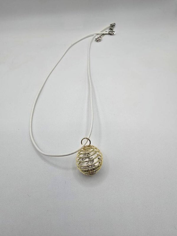 Wit & Goud: De perfecte match! Howliet Ketting