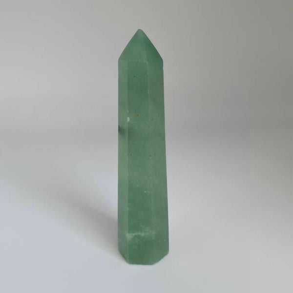 Groene Aventurijn Toren – Kristallen Punt voor Geluk & Voorspoed