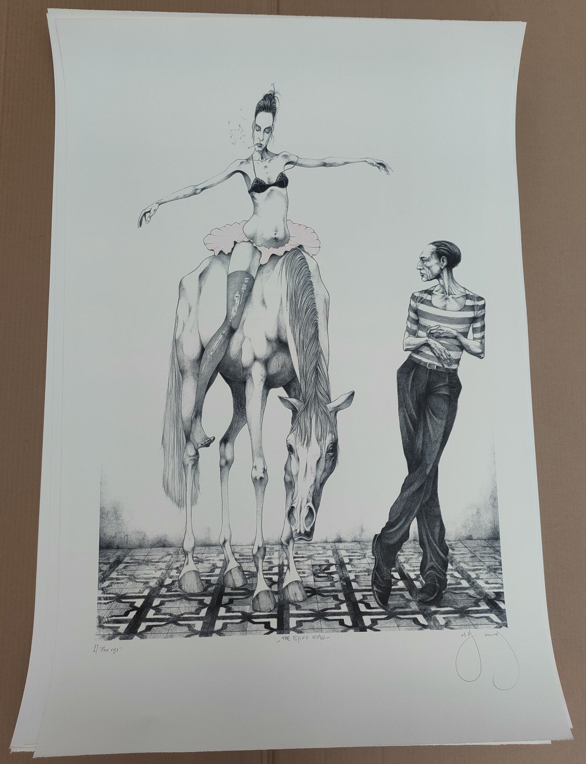 Adolfo Arenas Alonso - The Flying Woman