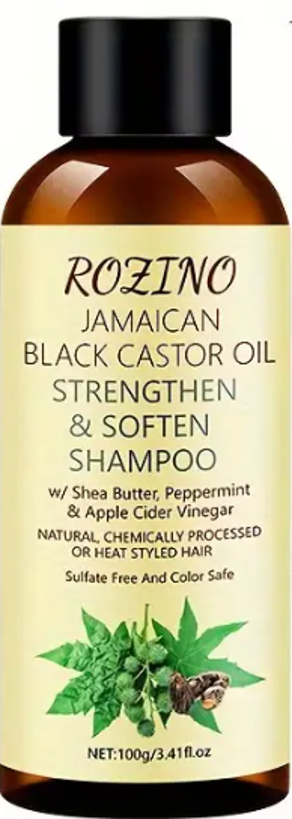 Shampoing hydratant sans sulfate à base de "Jamaican black castor oil"