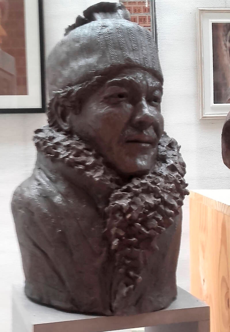 Bergr Tibétain  terre cuite de Martine Hennebel