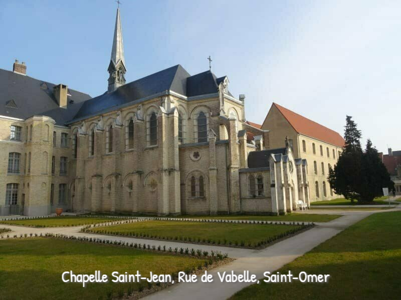 La chapelle Saint-Jean 35 rue de Valbelle 62500 Saint-Omer 