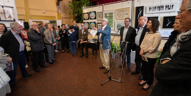 Exposition des amis des Beaux-Arts de Saint-Omerrtsux de Sa