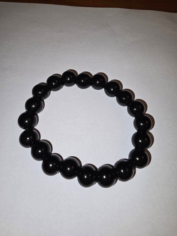 Schwarzer turmalin Armband