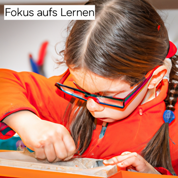 Fokus auf das lernen spell jar