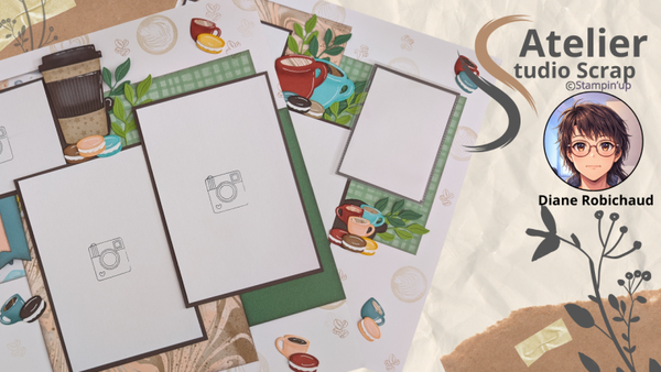 Page scrapbooking 12x12, havre de loisir