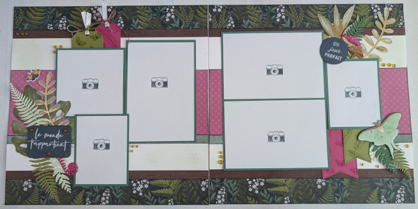 Page 5 et 6 sur 12 pages, Flore au clair de lune
