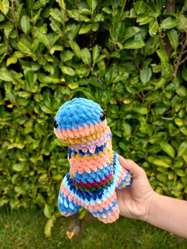 gekleurde dinosaurus