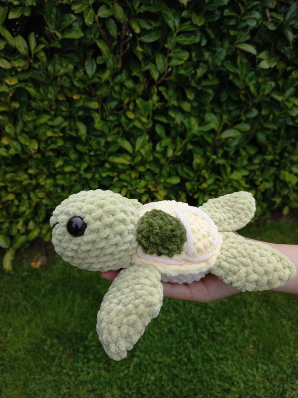 schildpad met citroen schild