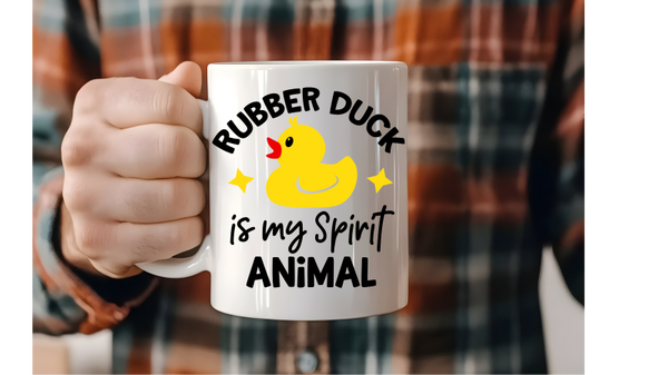 Rubber Duck Spirit Animal mug