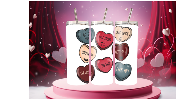 Anti Valentines Day Tumbler