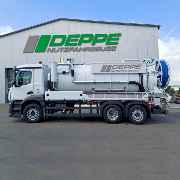 Mercedes-Benz 26.48 6X2 Saug-Druck Spüler Kipper