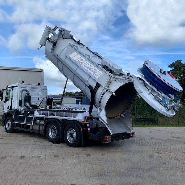 Mercedes-Benz 26.48 6X2 Saug-Druck Spüler Kipper