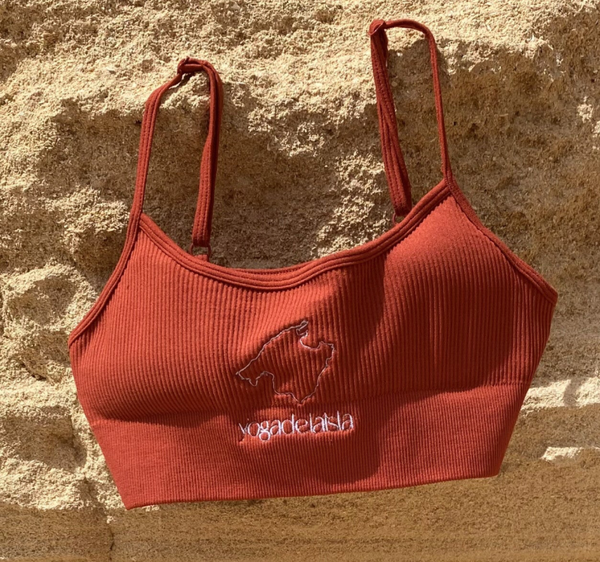 Sujetador de tirantes regulables arena "la isla"