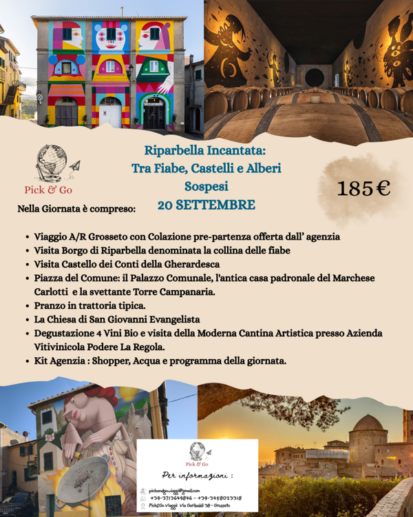 RIPARBELLA INCANTATA: TRA FIABE, CASTELLI E ALBERI SOSPESI