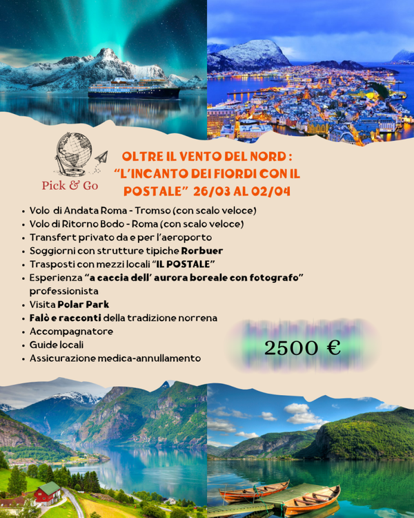 OLTRE IL VENTO DEL NORD: L’INCANTO DEI FIORDI CON IL POSTALE