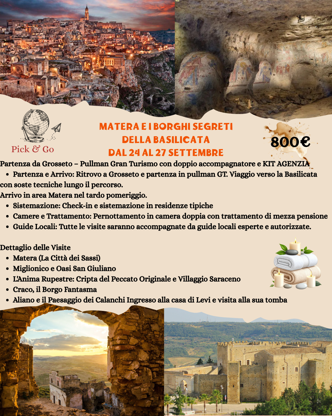MATERA E I BORGHI SEGRETI DELLA BASILICATA