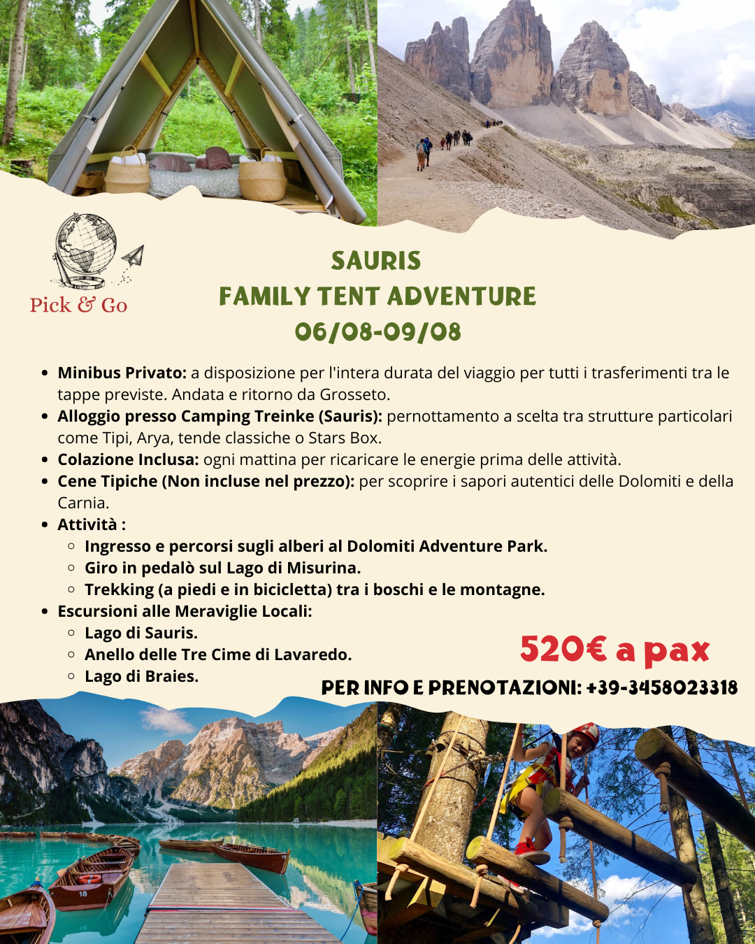 SAURIS FAMILY TENT ADVENTURE