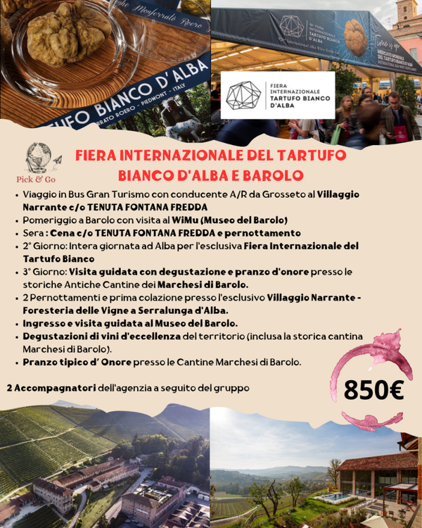 FIERA INTERNAZIONALE DEL TARTUFO BIANCO D'ALBA E BAROLO